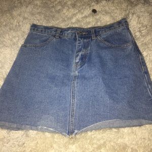 Pacsun Jean skirt